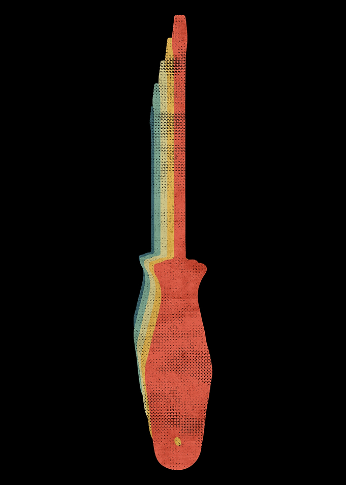 Screw Driver Retro Vintage