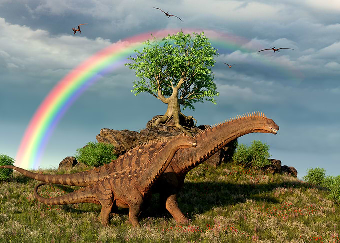 Alamosaurus dinosaur