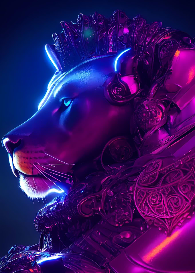 Lion Animal face