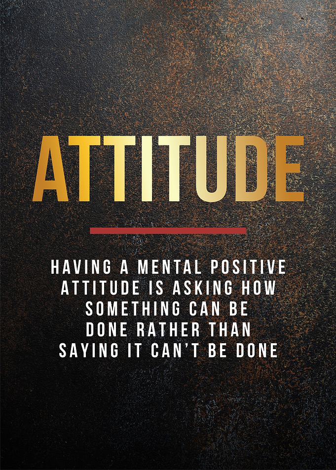 attitude motivational
