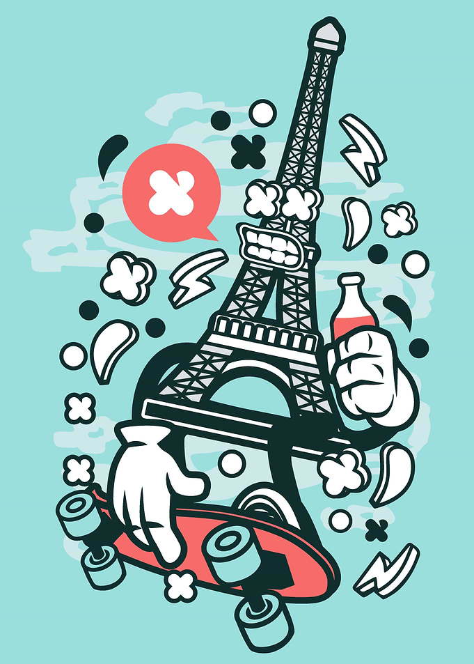 Cartoon Illustration 219