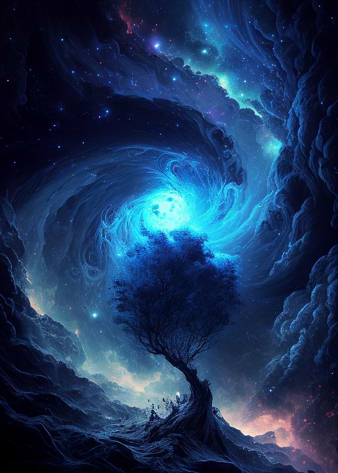 Blue Galaxy