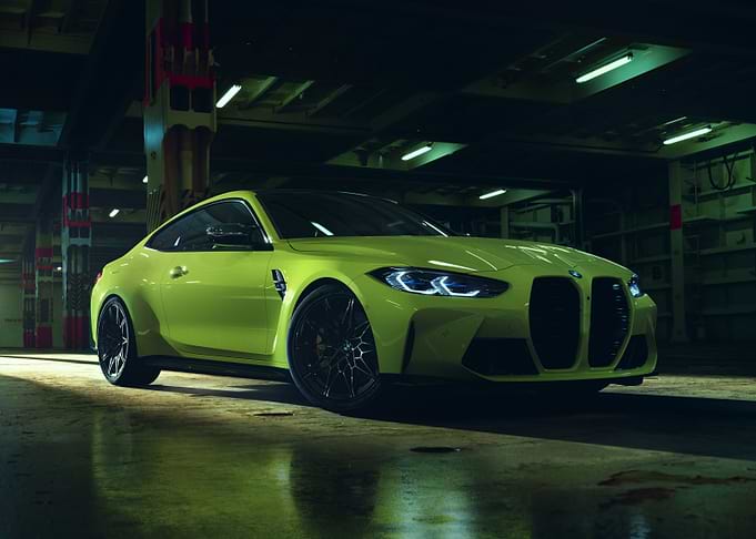 Green BMW M4 Competition
