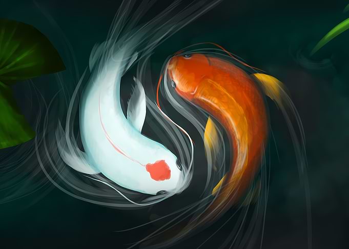 Yin and Yang balance