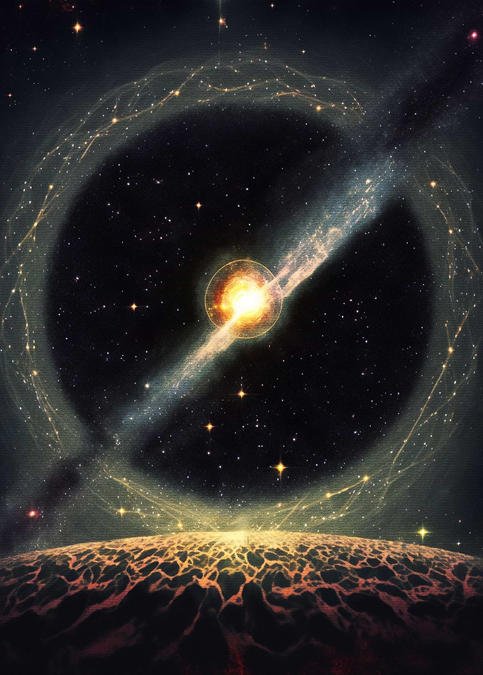 Planet sprinkling of stars