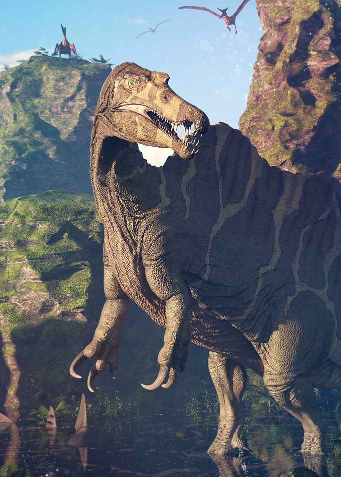 Spinosaurus dinosaur