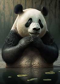 The Swimming Panda