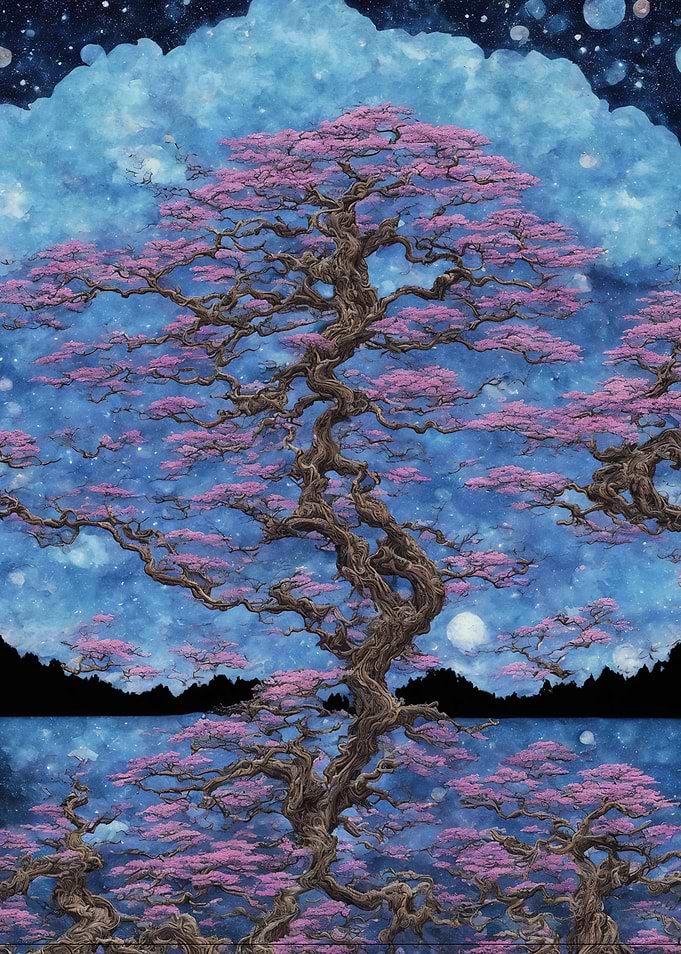 Bonsai inspired landscape