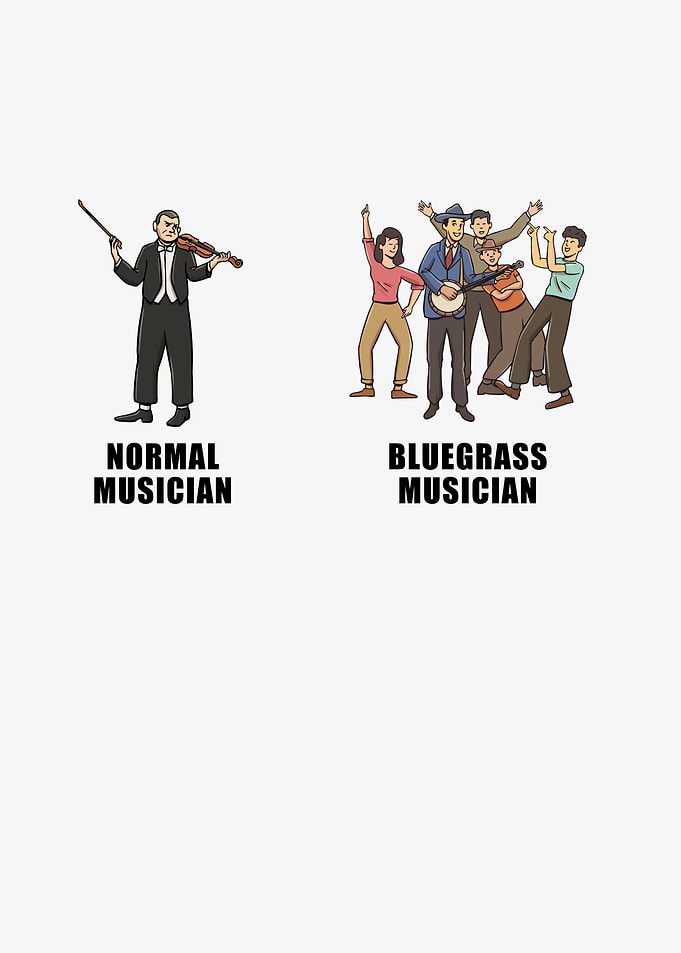 Funny Bluegrass Musician