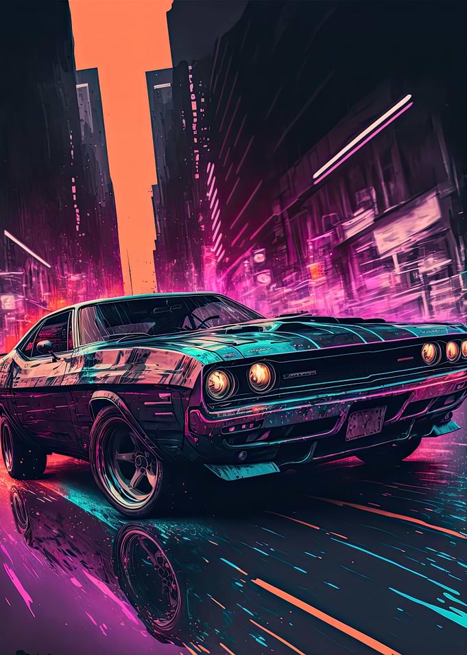 Muscle Car Retro Racing