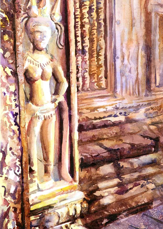 Apsara Statue Cambodia