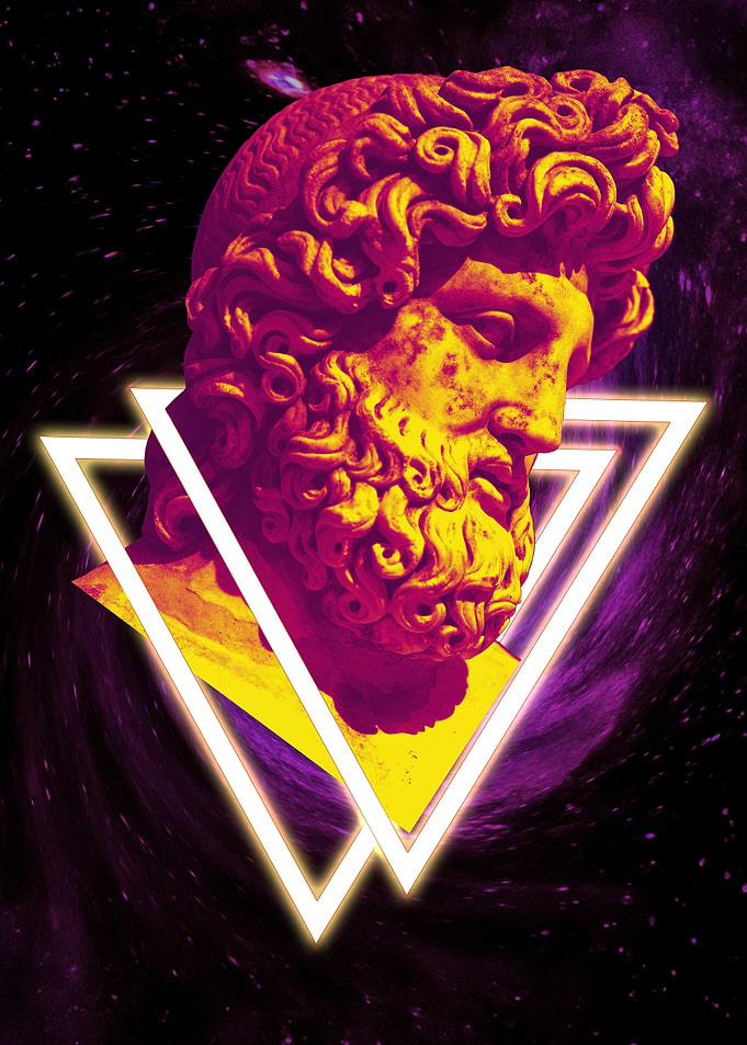 Greek Statue Vaporwave