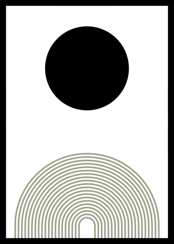 Boho Minimalist Abstract