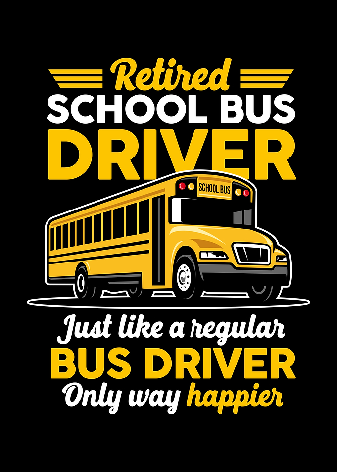 Funny Retired School Bus
