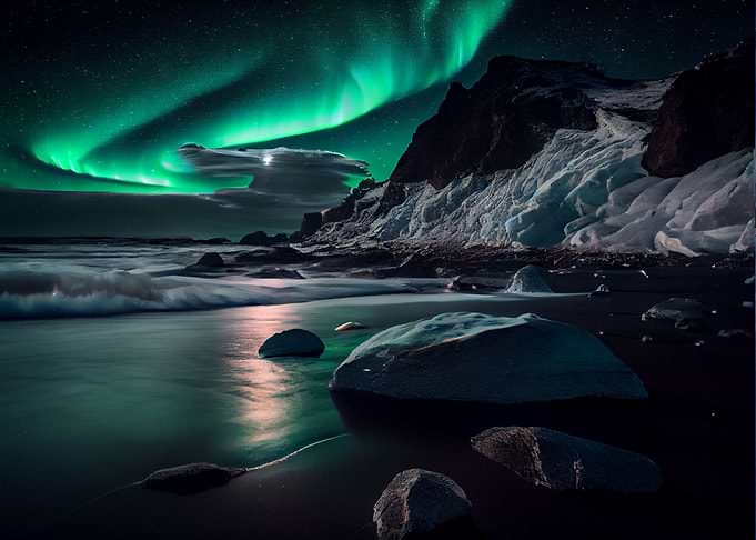 Aurora Borealis North Cape