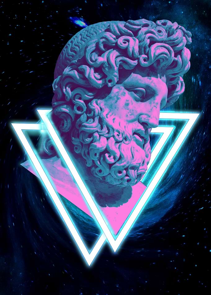 Greek Statue Vaporwave