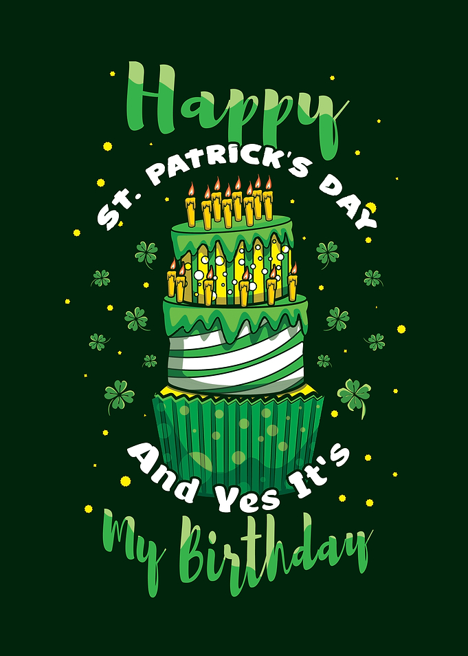 St Patricks Day Birthday