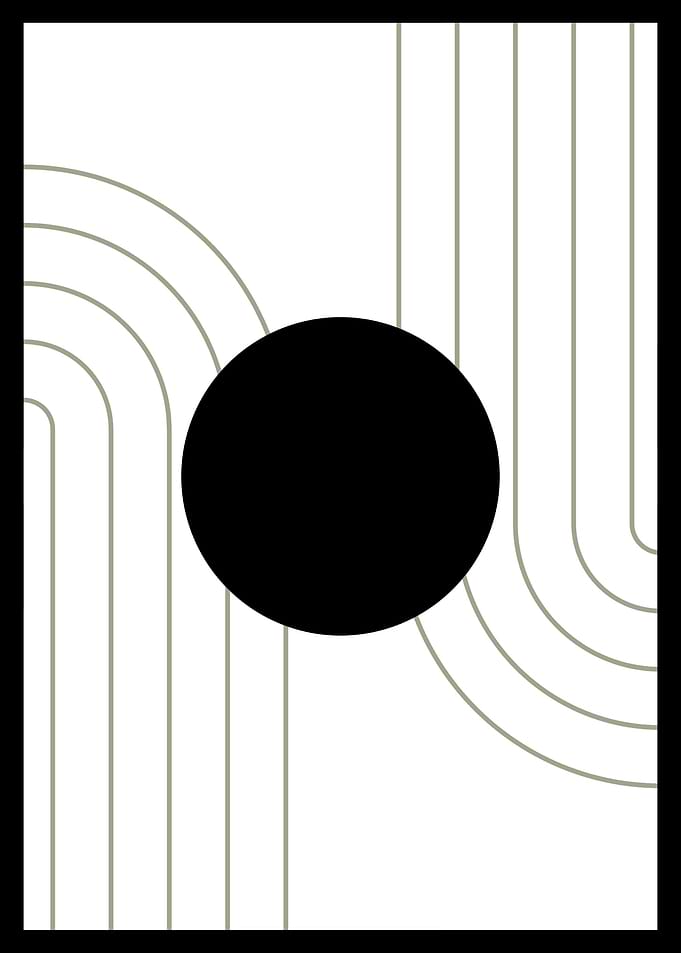 Boho Minimalist Abstract