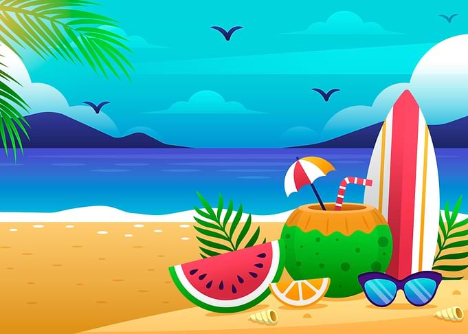 Tropical Summer Beach