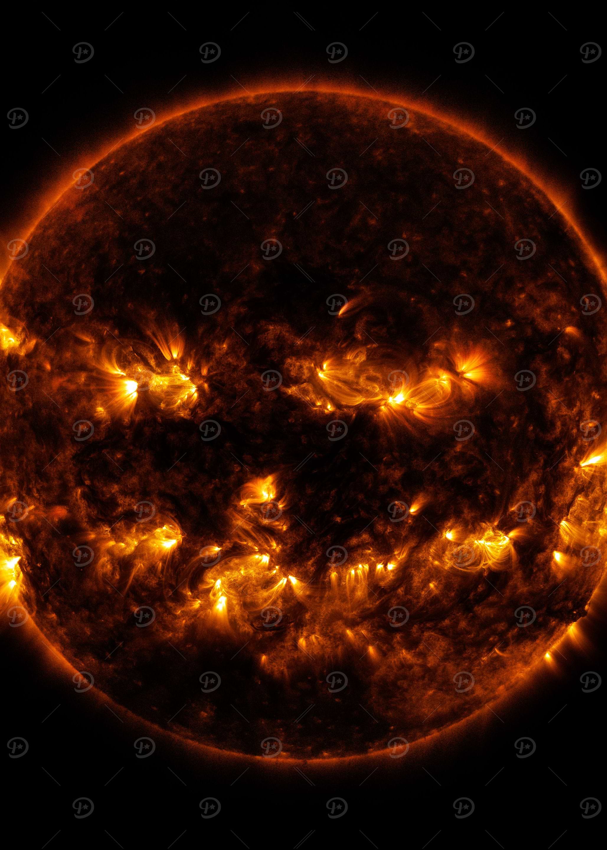 Halloween Pumpkin Sun