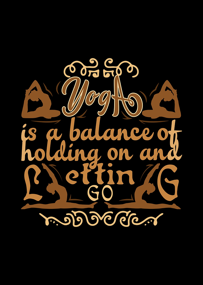 Yoga is a balance