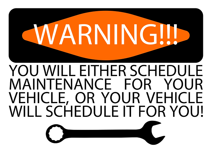 Maintenance Warning