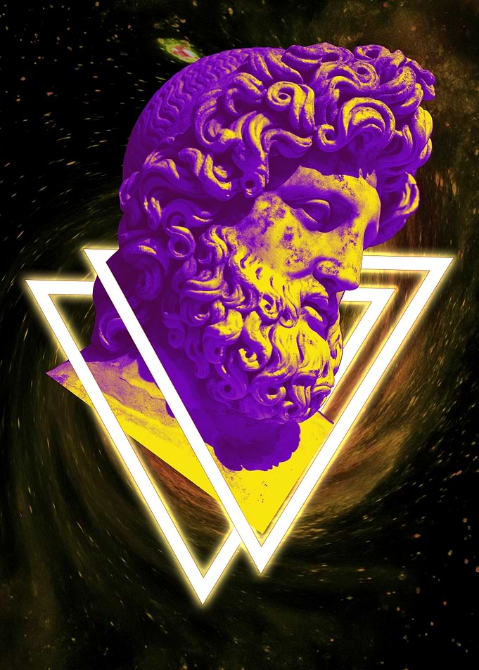 Greek Statue Vaporwave