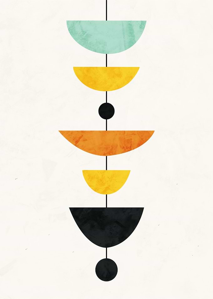 GEOMETRIC ABSTRACT 272A