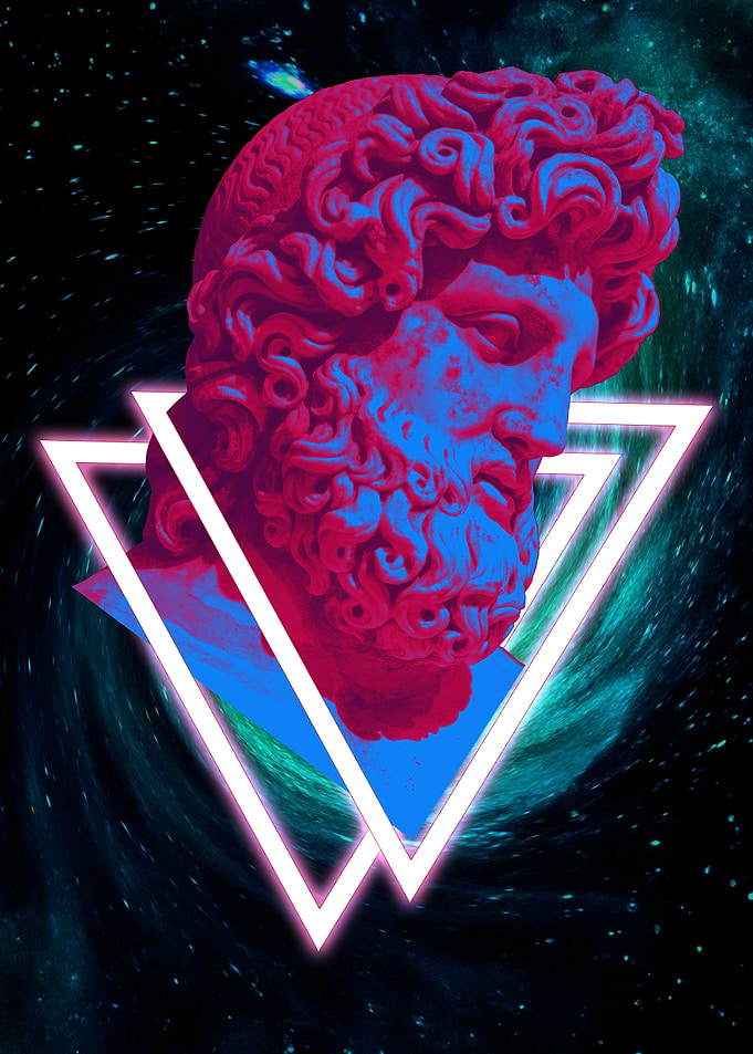 Greek Statue Vaporwave