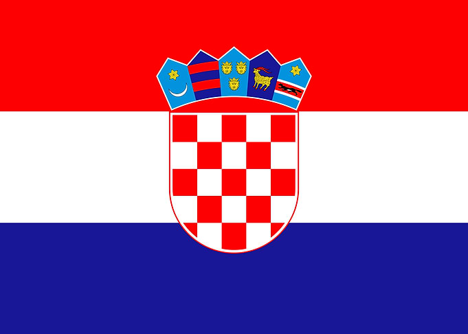 Croatian Flag of Croatia