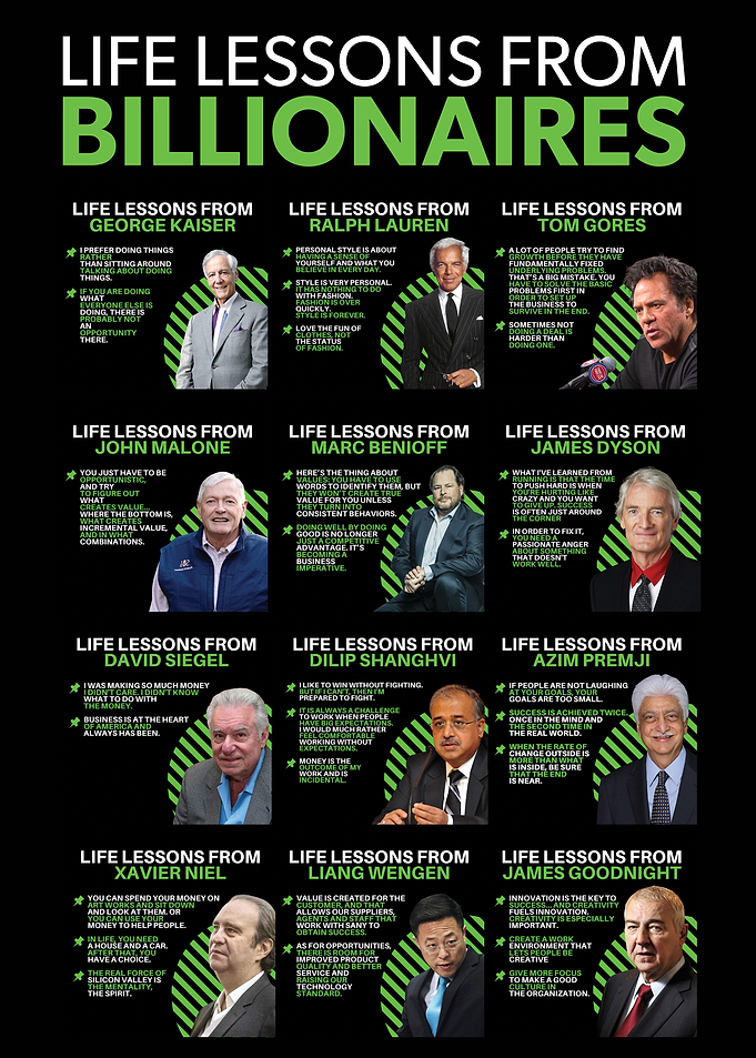 Billionaire Life Lessons