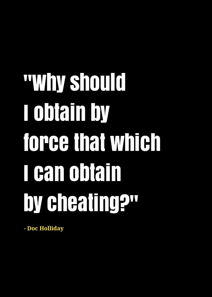 doc holliday quotes