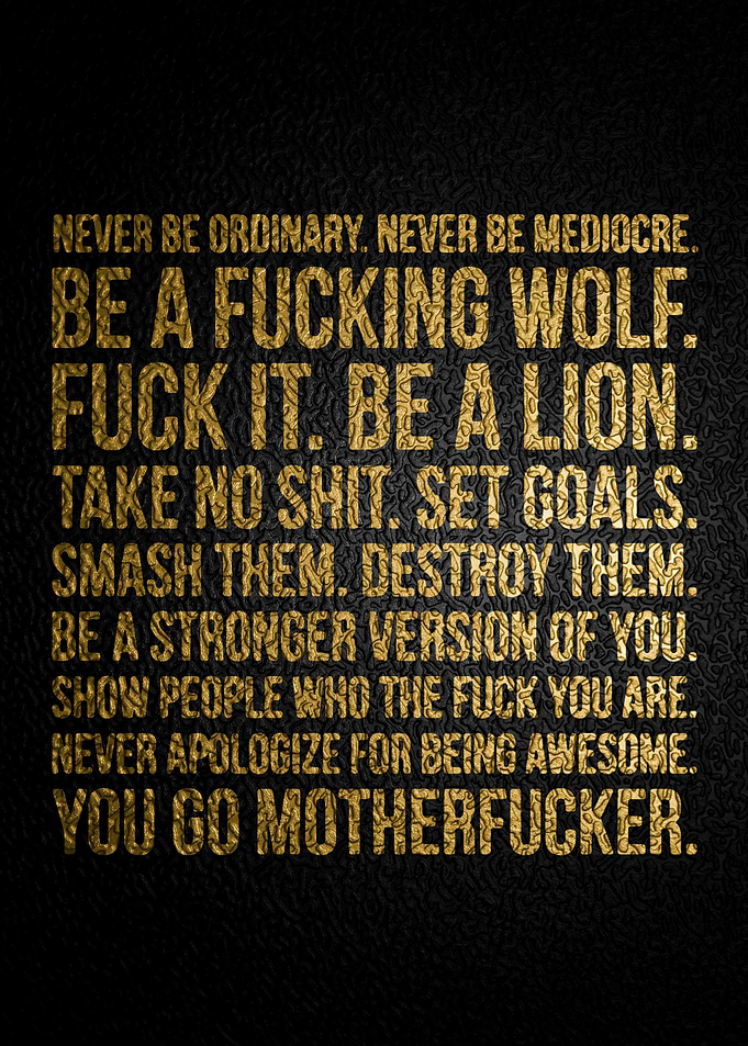 Never Be Ordinary