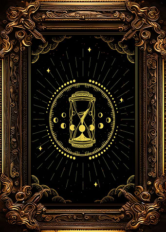 Tarot the hourglass