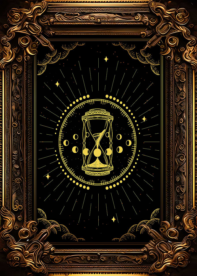 Tarot the hourglass