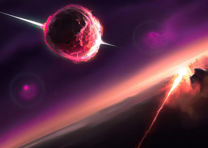Red Comet Impact
