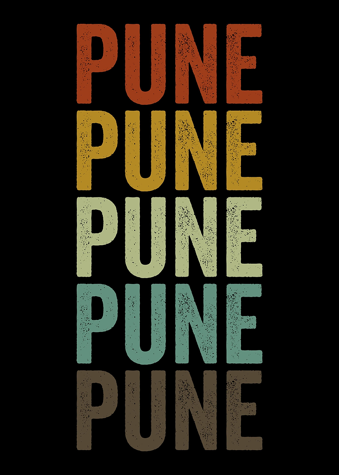 Pune India Retro Vintage