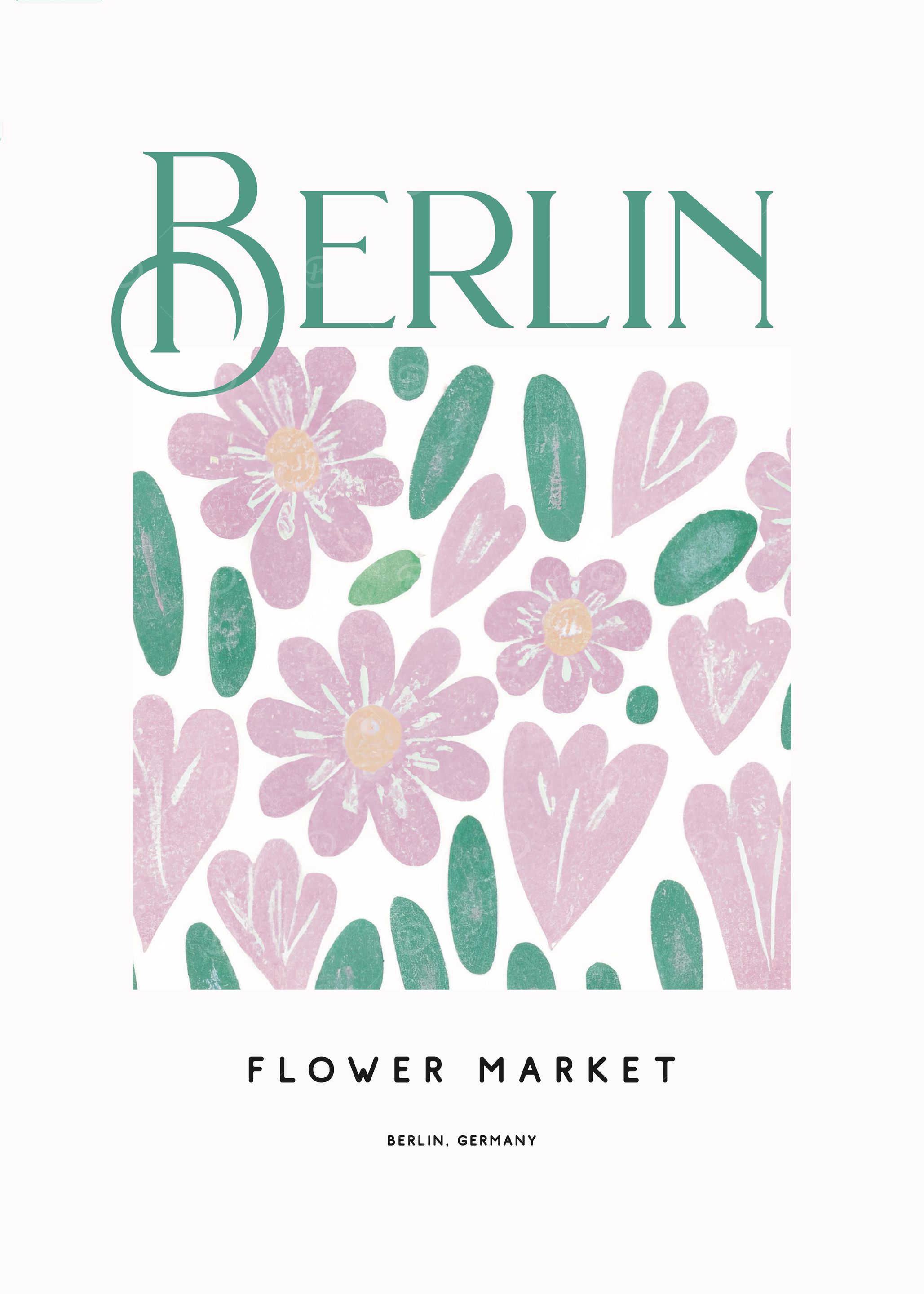 Berlin Flower Market Art