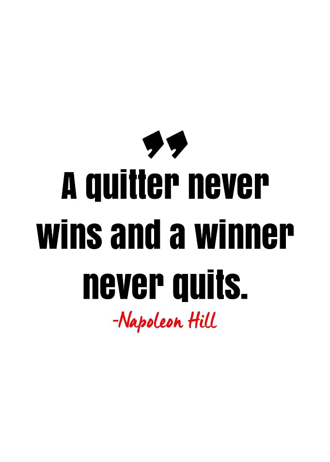 Napoleon Hill Quote