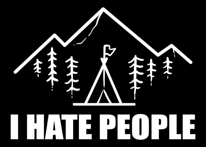 I Hate People Introvert Gi