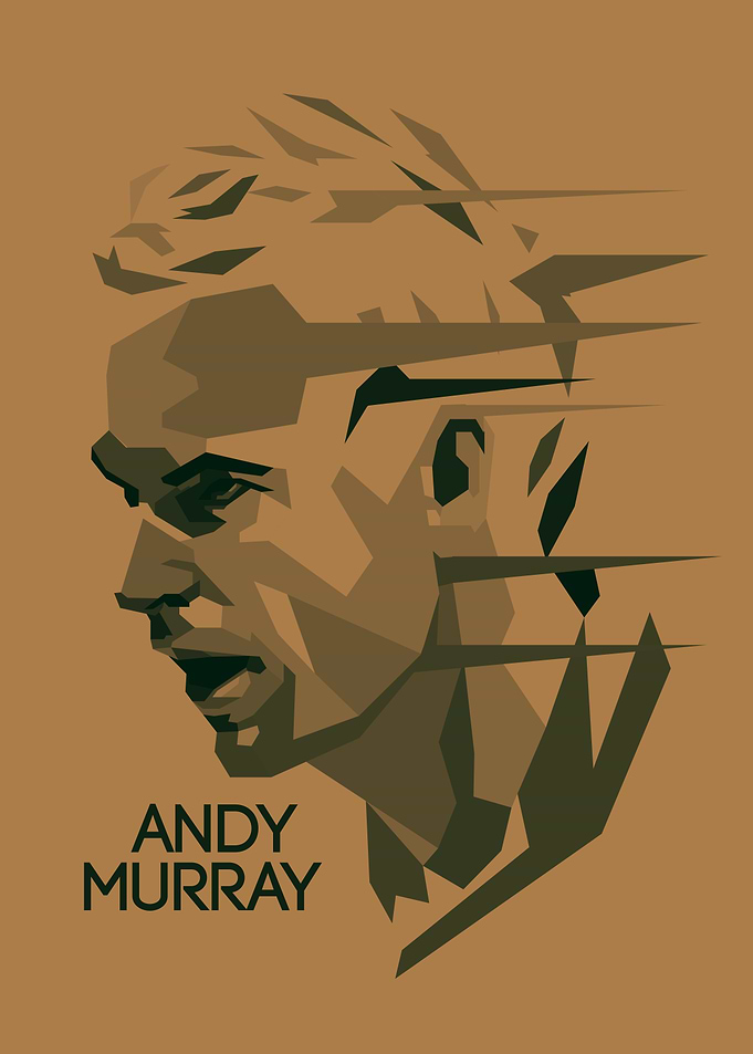 Andy Murray pop art