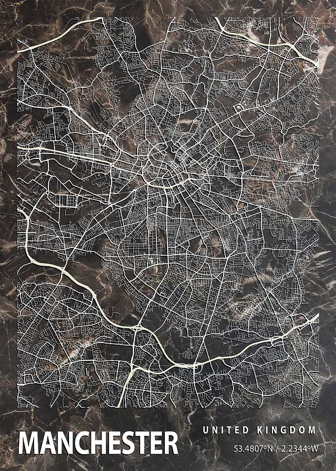MANCHESTER CITY MAP