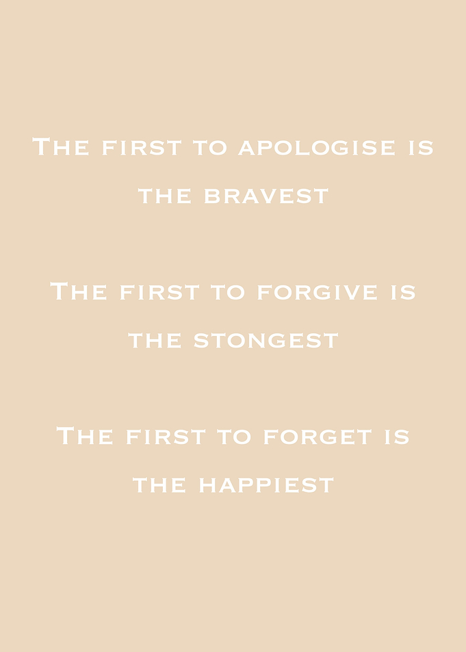 Rules in Life