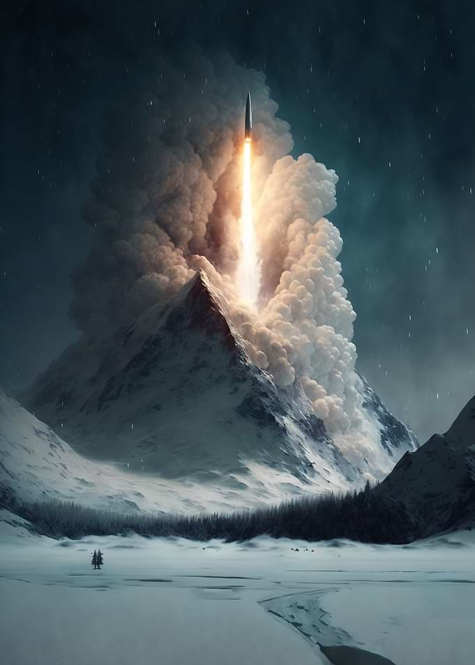 Mountain Rocket Launch