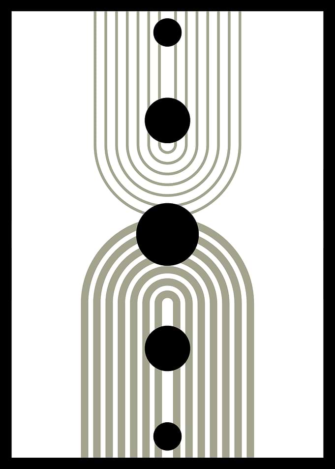 Boho Minimalist Abstract