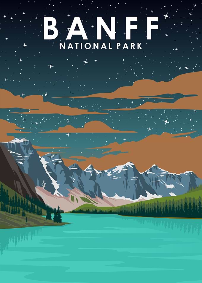 Banff National Park Art