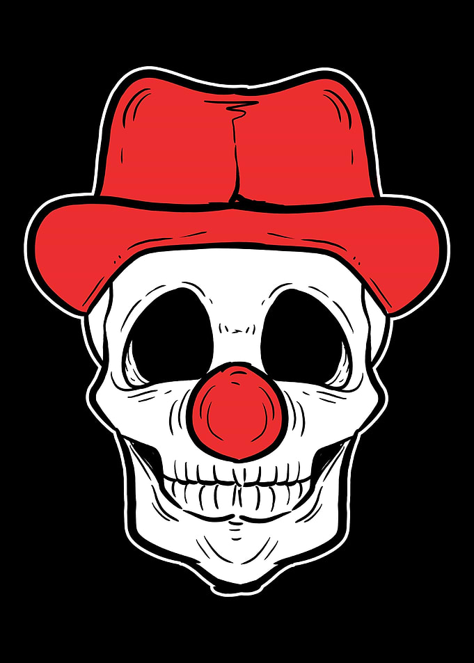 Dead Clown Comedian Gift