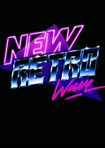 new retro text