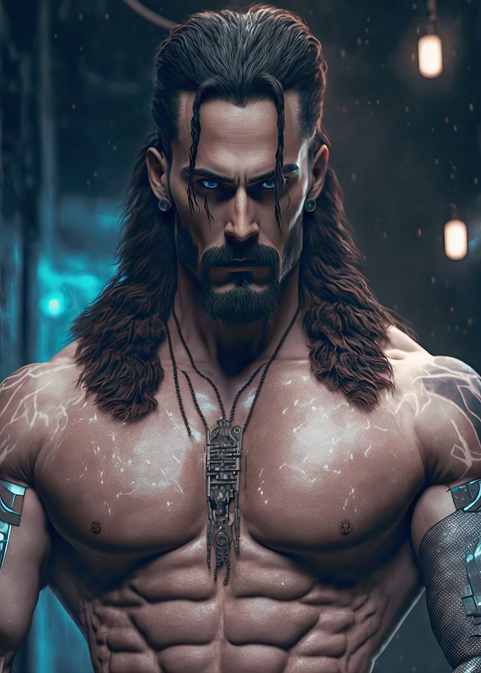 Cyberpunk Hercules