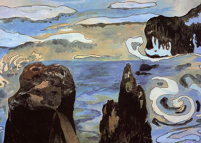 at the black rocks 1889
